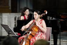 Il momento musicale con la pianista Maddalena Giacopuzzi e la violoncellista Ludovica Rana