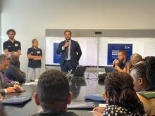 Protezione civile, la visita di una delegazione di rappresentanti di governi africani alla centrale operativa di Genova