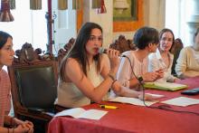 L'intervento della consigliera Francesca Ghio