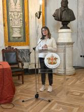 L'intervento dell'assessora Lodi in Salone di Rappresentanza