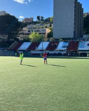 Calciatori in azione al "Cige" di Begato (foto pagina Facebook ASD Genova Calcio) Calciatori in azione al "Cige" di Begato (foto pagina Facebook ASD Genova Calcio)