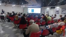 Foto dell'Auditorium del Matitone durante il 4° Open Day delle associazioni impegnate sulle disabilità