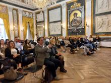 pubblico nel salone