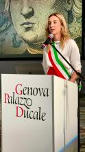 L'intervento della sindaca Salis