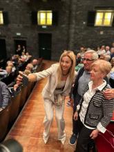 50 Anni Insieme-Salis saluta pubblico