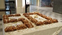 torta 50 anni insieme Teatro Carlo Felice