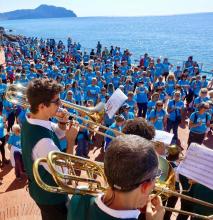 Un momento musicale sulla passeggiata di Nervi - foto edizione 2023