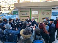 Bucci presenta compattatore plastica  sampierdarena