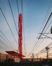 Il Parco del Polcevera e il Cerchio Rosso_Torre del Vento e nuova Stazione