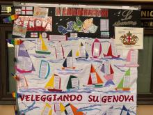 veleggiando su genova