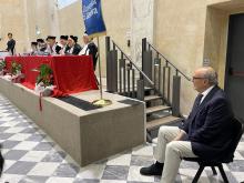 Ivano Fossati riceve la laurea