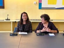 assessore Rosso con funzionaria