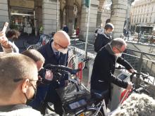 Inaugurazione Bikesharing