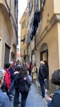 Centro storico: passeggiata esplorativa nel quadro del progetto "Fuori dal Comune"