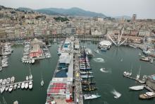 Veduta del Porto Antico di Genova