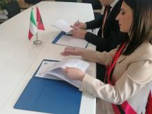 La firma del protocollo