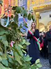 La sindaca Salis prima del "Confeugo"