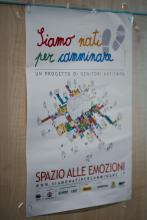 Manifesto di Siamo nati per Camminare-Spazio alle emozioni
