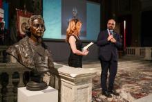 L'intervento a Palazzo Ducale dell'assessore comunale alla Cultura Giacomo Montanari