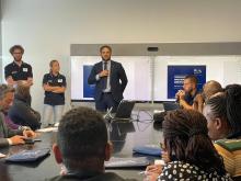 Protezione civile, la visita di una delegazione di rappresentanti di governi africani alla centrale operativa di Genova