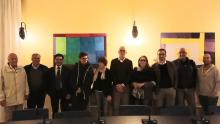Foto al termine della riunione con le associazioni di categoria a Palazzo Tursi Foto al termine della riunione con le associazioni di categoria a Palazzo Tursi