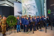 Alpini, commemorazione vittime Morandi