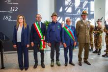 Alpini, commemorazione vittime Morandi