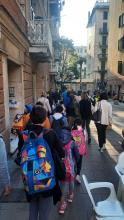 pedibus scuola Ariosto