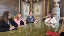 Ass. Beghin riceve delegazione ministero tunisino Ass. Beghin riceve delegazione ministero tunisino