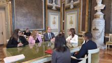 Ass. Beghin riceve delegazione ministero tunisino Ass. Beghin riceve delegazione ministero tunisino