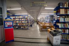 l'interno della Berio