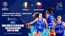 Basket, presentazione di Italia-Cechia-Manifeseto