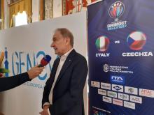 Basket, presentazione di Italia-Cechia-Petrucci