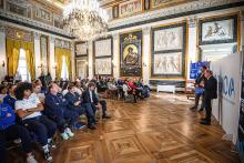 Basket, presentazione di Italia-Cechia-Salone