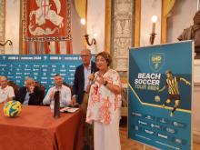 Beach Soccer-Intervento Cristina Erriu