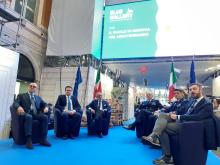 Blue Gallery-Talk Ferrando, Maresca, Balleari, Pellizzari, Marchi, Gallotti