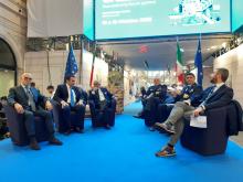 Blue Gallery-Talk Ferrando, Maresca, Balleari, Pellizzari, Marchi, Gallotti