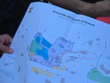 La mappa "di partenza" della passeggiata a Borzoli La mappa "di partenza" della passeggiata a Borzoli