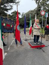L'intervento della sindaca Salis durante la commemorazione