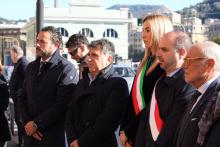 Cerimonie vittime alluvioni 2011 e 2014-Borgo Incrociati-Gruppo in raccoglimento