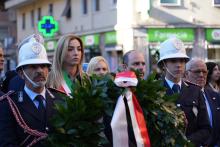 Cerimonie vittime alluvioni 2011 e 2014-Marassi-Salis in raccoglimento e corona