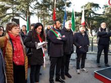 Commemorazione Guido Rossa in via Fracchia-Gruppo