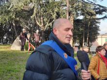 Commemorazione Guido Rossa in via Fracchia-Intervista Claudio Garbarino
