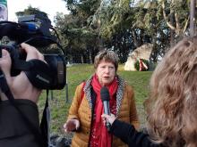 Commemorazione Guido Rossa in via Fracchia-Intervista Donatella Alfonso
