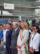 Commemorazione crollo Ponte Morandi-Rixi, Bucci, Salis, Torraco