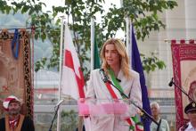Commemorazione crollo Ponte Morandi-Salis