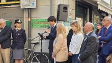 Commemorazione di salita Santa Brigida-Inrervento studenti liceo D'Oria