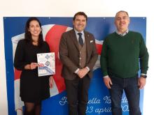 Concorso Collegio Geometri-Gruppo con assessore Mario Mascia