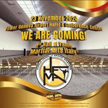 “4th Hall of Fame Martial Arts Italy World Union of Grand Masters”