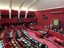 Un momento del Consiglio Comunale di martedì 14 aprile